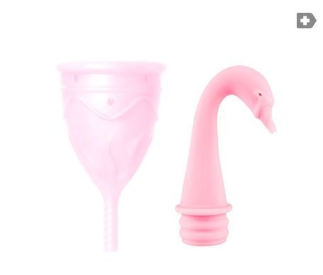 Менструальна чаша Femintimate Eve Cup розмір S з переносним душем, діаметр 3,2 см FM531