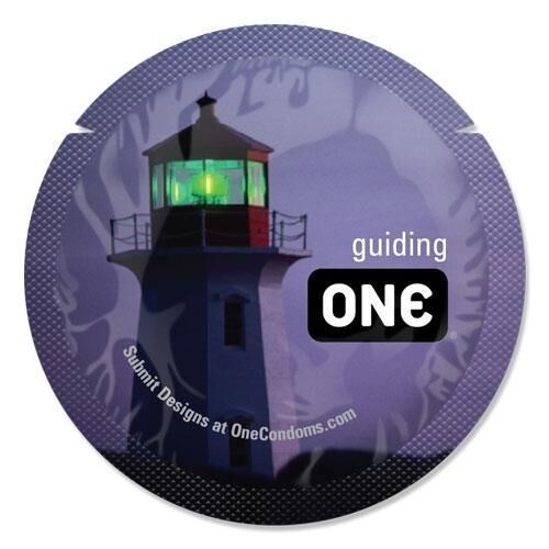 Презерватив ONE Glowing Pleasures 1 шт SX0747