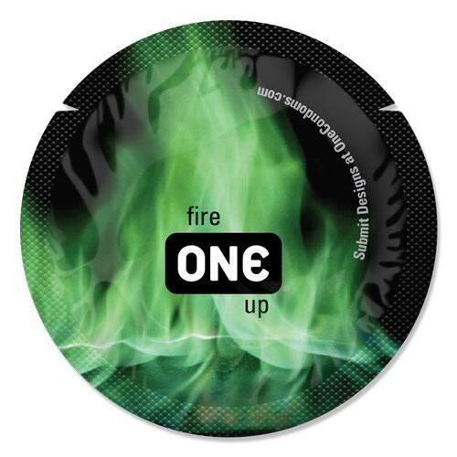 Презерватив ONE Glowing Pleasures 1 шт SX0747