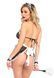 Leg Avenue Roleplay Seductive French Maid OS White/Black SO7899 2