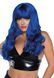 Leg Avenue Misfit Long Wavy Wig Blue SO8010 1
