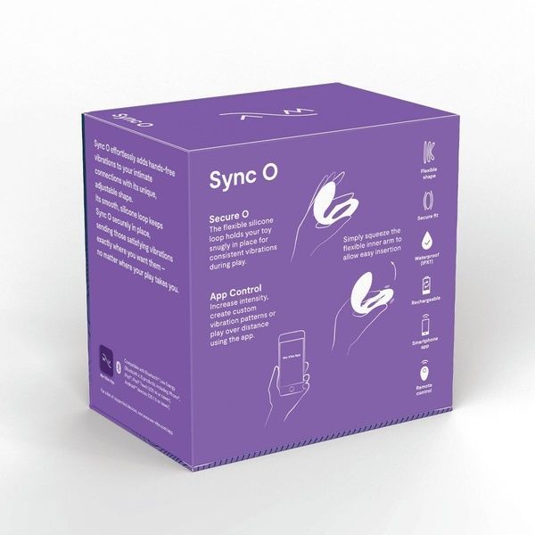 Смарт-вібратор для пар We-Vibe Sync O Light Purple SX0524