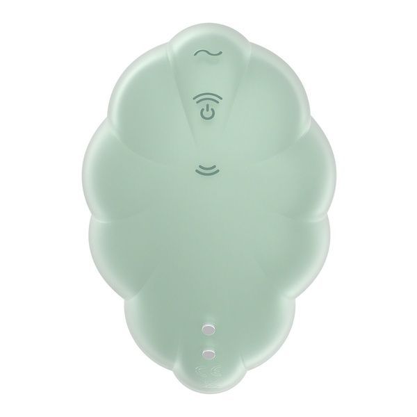 Вакуумный стимулятор с вибрацией Satisfyer Cloud Dancer Mint SO8973 фото