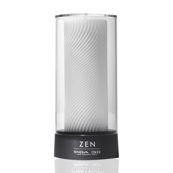 Мастурбатор Tenga 3D Zen, дуже ніжний, з антибактеріального еластомеру зі сріблом SO2196