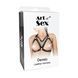 Портупея жіноча з шипами Art of Sex - Demia Leather harness, Чорна L-2XL SO8504 3
