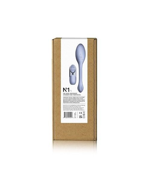 Віброяйце NIYA 1 з пультом ДК, можна під одяг, віброхвостик для зовнішньої стимуляції, 10 режимів SO7315