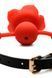 Кляп Master Series Blossom Silicone Rose Gag - Red SO8801 5