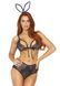 Leg Avenue Roleplay Bedroom Bunny OS Black SO7900 2