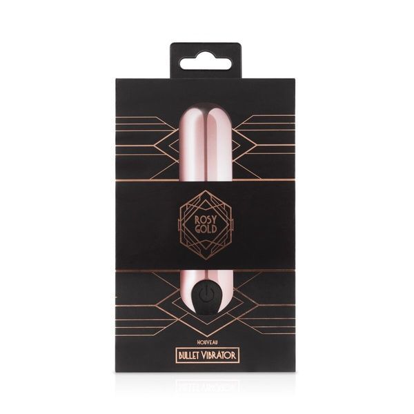 Віброкуля Rosy Gold &mdash; Nouveau Bullet Vibrator, перезаряджається SO4593