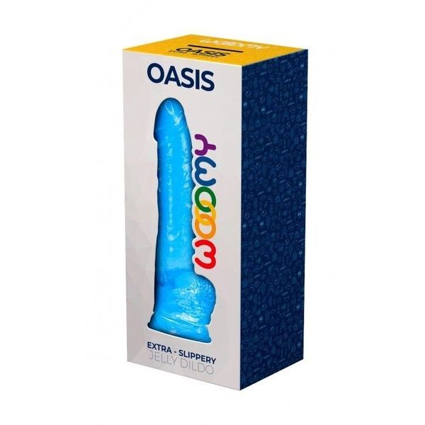 Фалоімітатор Wooomy Oasis, з присоскою, довжина 20,6 см, діаметр 4,5 см SO7395