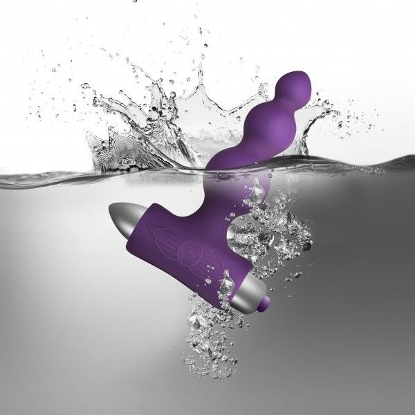 Анальний вібратор Rocks Off Petite Sensations – Bubbles Purple RO2330