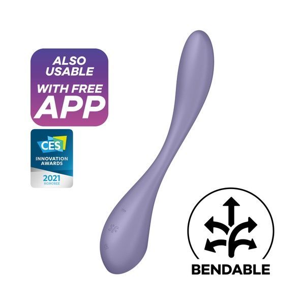 Універсальний вібратор Satisfyer G-Spot Flex 5+ Lilac SO7803