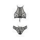 Еротичний комплект AZALIA SET black L/XL Passion SO4137 5