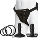 Набір для страпону Doc Johnson Vac-U-Lock Dual Density UltraSKYN Colors Set, діаметр 3х4,5 см SO1988 4