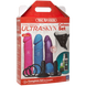 Набір для страпону Doc Johnson Vac-U-Lock Dual Density UltraSKYN Colors Set, діаметр 3х4,5 см SO1988 5
