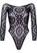 Эротическое боди-бодистокинг Leg Avenue Snap crotch thong back teddy Black M/L SO9131 фото 3