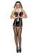 Leg Avenue Vinyl Sinful Sister XS Black SO8536 фото 3