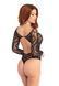 Эротическое боди-бодистокинг Leg Avenue Snap crotch thong back teddy Black M/L SO9131 фото 2