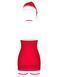 Сорочка Obsessive Kissmas chemise red L/XL SX1157 4