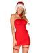 Сорочка Obsessive Kissmas chemise red L/XL SX1157 1
