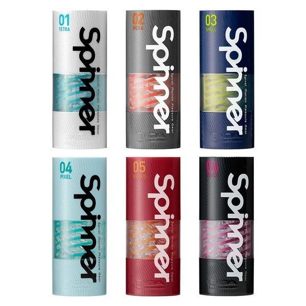 Мастурбатор Tenga Spinner 04 Pixel з пружною стимулювальною спіраллю всередині SO4298