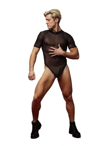 Боді із Сітки(короткий рукав) чоловічий D&A XL SO9570