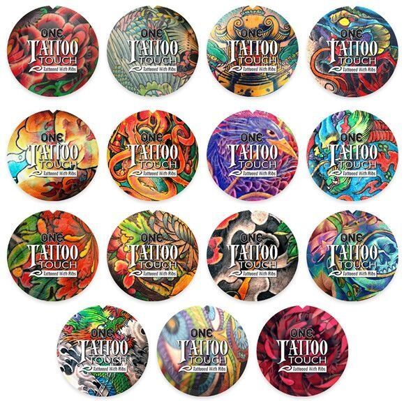 Презерватив ONE Tattoo Touch Blue 1 шт SX0755