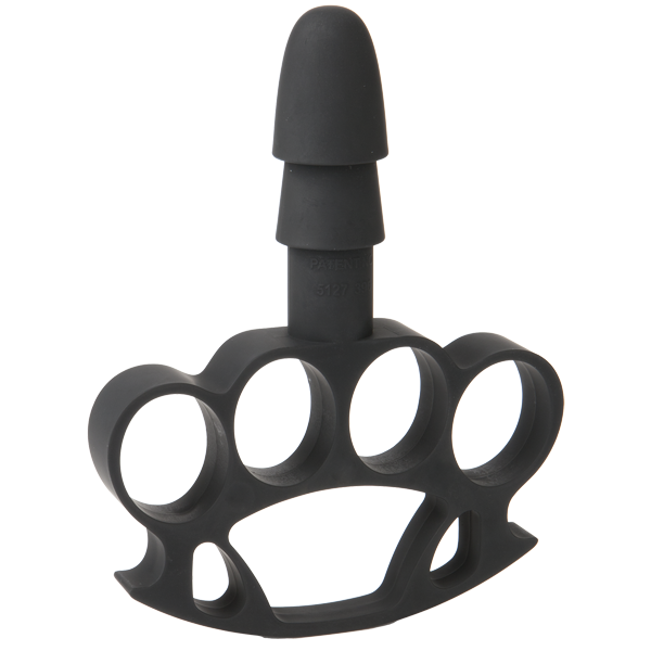 Тримач-кастет Doc Johnson з кріпленням Vac-U-Lock - Knuckle Up для іграшок SO2795