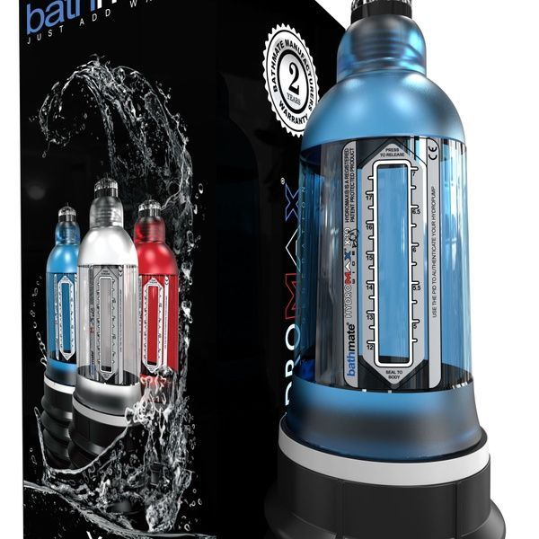 Гідропомпа Bathmate Hydromax 7 WideBoy Blue (X30) для члена довжиною від 12,5 до 18 см, діаметр до 5 SO1959