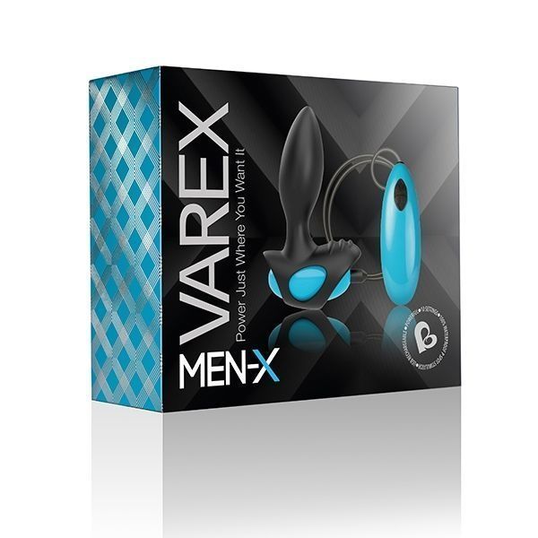 Анальная вибропробка Rocks Off Men-X - Varex SO3004 фото