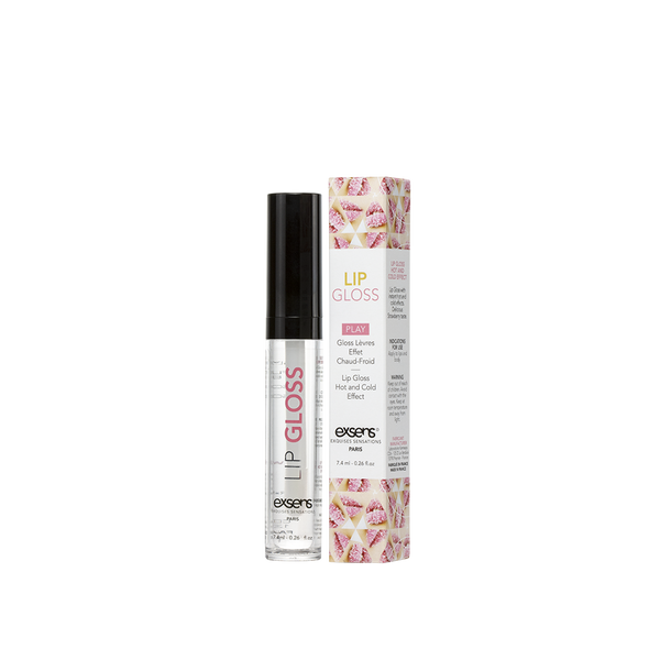 Стимулювальний блиск для губ EXSENS Lip Gloss 7,4 мл, ефект поколювання і холод-тепло SO2362