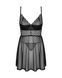 Эротический комплект Obsessive Chemeris babydoll & thong XL/2XL, пеньюар и стринги SO9758 фото 3