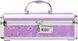 Кейс для зберігання секс-іграшок BMS Factory - The Toy Chest Lokable Vibrator Case Purple з кодовим замком SO5562 1