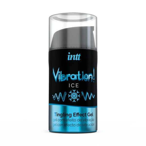 Рідкий вібратор Intt Vibration Ice (15 мл), густий гель, дуже незвичайний, діє до 30 хвилин SO2920