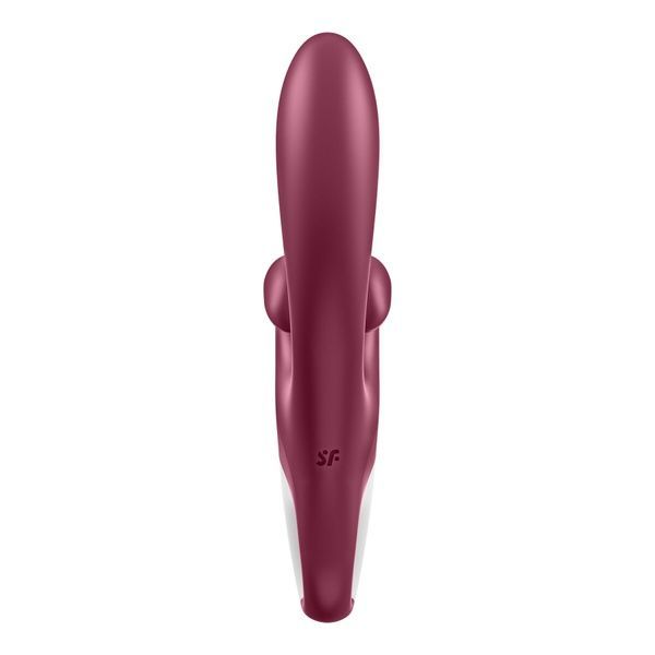 Вібратор-кролик Satisfyer Touch Me Red, подвійний відросток, 3 потужні мотори SO7776