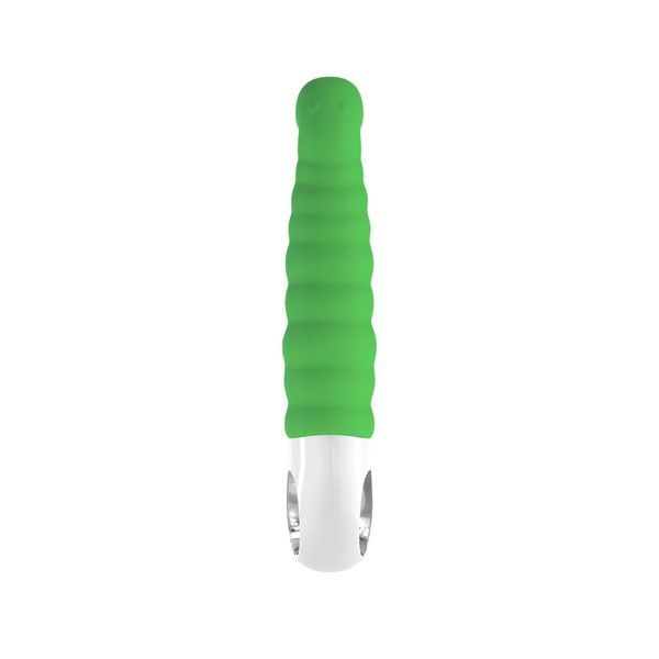 Вібратор точки G Fun Factory PATCHY PAUL fresh green, гнучкий, 12 режимів SX0935