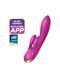 Смарт вібратор кролик із подвійним відростком Satisfyer Double Flex Violet SO6093