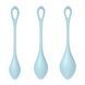 Набір йоні намистин Satisfyer Yoni Power 2 Light Blue, діаметр 2-2,5-3см, маса 22-44-73 г SO5548 3