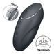 Вібростимулятор-пульсатор Satisfyer Tap & Climax 1 Grey, ефект постукування пальцем, 2 мотори SX0567