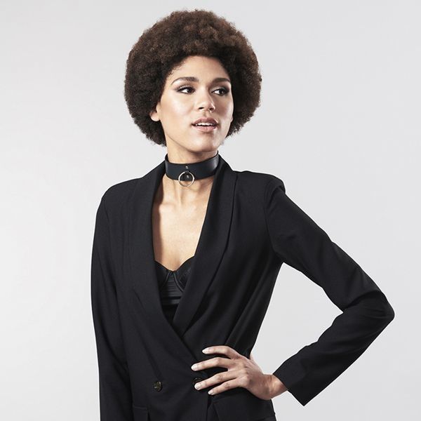 Чокер Bijoux Indiscrets MAZE &ndash; Wide Chocker Black SO2648