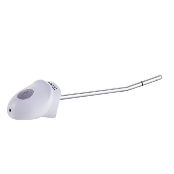 Уретральний зонд LOCKINK SEVANDA Vibrating & E-stim Metal Urethral Sounding - White SX0885