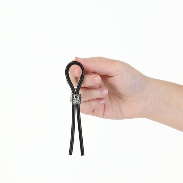 Ерекційне кільце-ласо LUX Active Tether Adjustable Silicone Cock Tie, регульоване SO6844