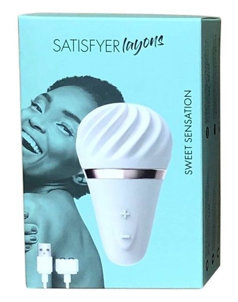 Мощный вибратор Satisfyer Lay-On - Little Wand, водонепроницаемый,15 режимов работы SO2866 фото