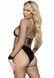 Leg Avenue Long Sleeved Bodystocking Black O/S SO8614 2