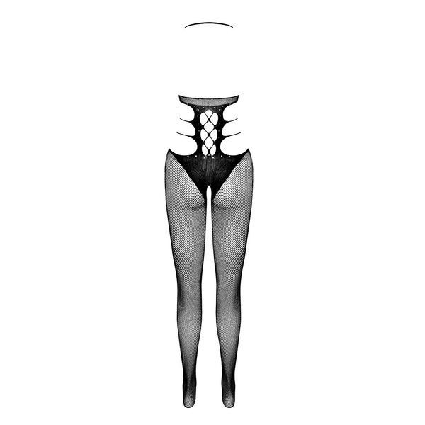 Еротичний бодістокінг Passion BS084 black SO4741
