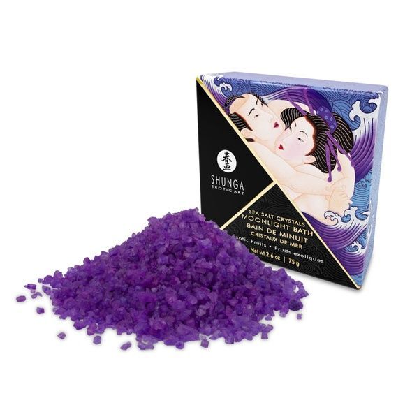 Сіль для ванни Shunga Moonlight Bath &ndash; Exotic Fruits (75 гр), сіль Мертвого моря, ароматичні олії SO2541