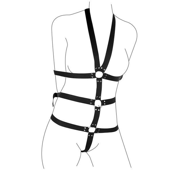 Набір для фіксації Art of Sex - BDSM Fixation Black Night Simple SO5155