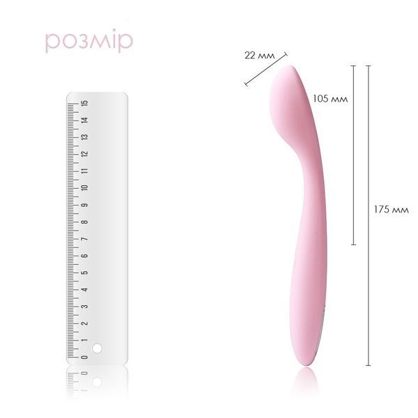Стимулятор клітора та точки G Svakom Keri Pale Pink SO4832