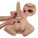 Торс з фалоімітатором на присосці SilexD Apollo L Male Torso Caramel SX0814 4