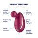 Вібратор для зовнішньої стимуляції Satisfyer Spot On 1 Berry, гнучкий відросток SO8413 3